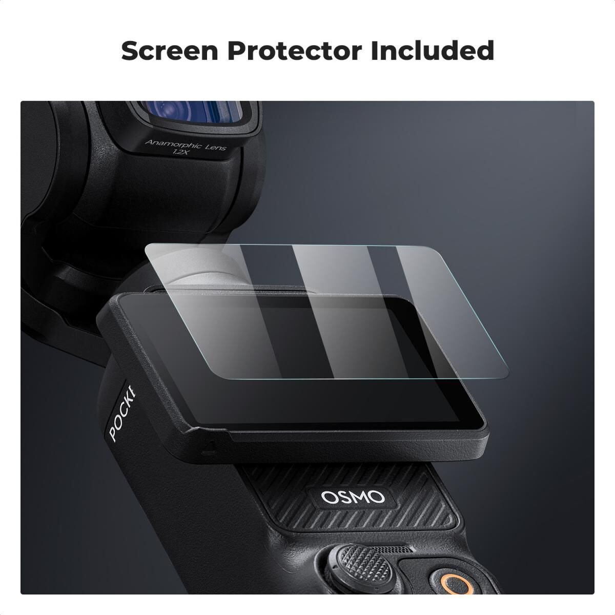 K&F Concept Osmo Pocket 4 Anamorfik Lens (1.2X)
