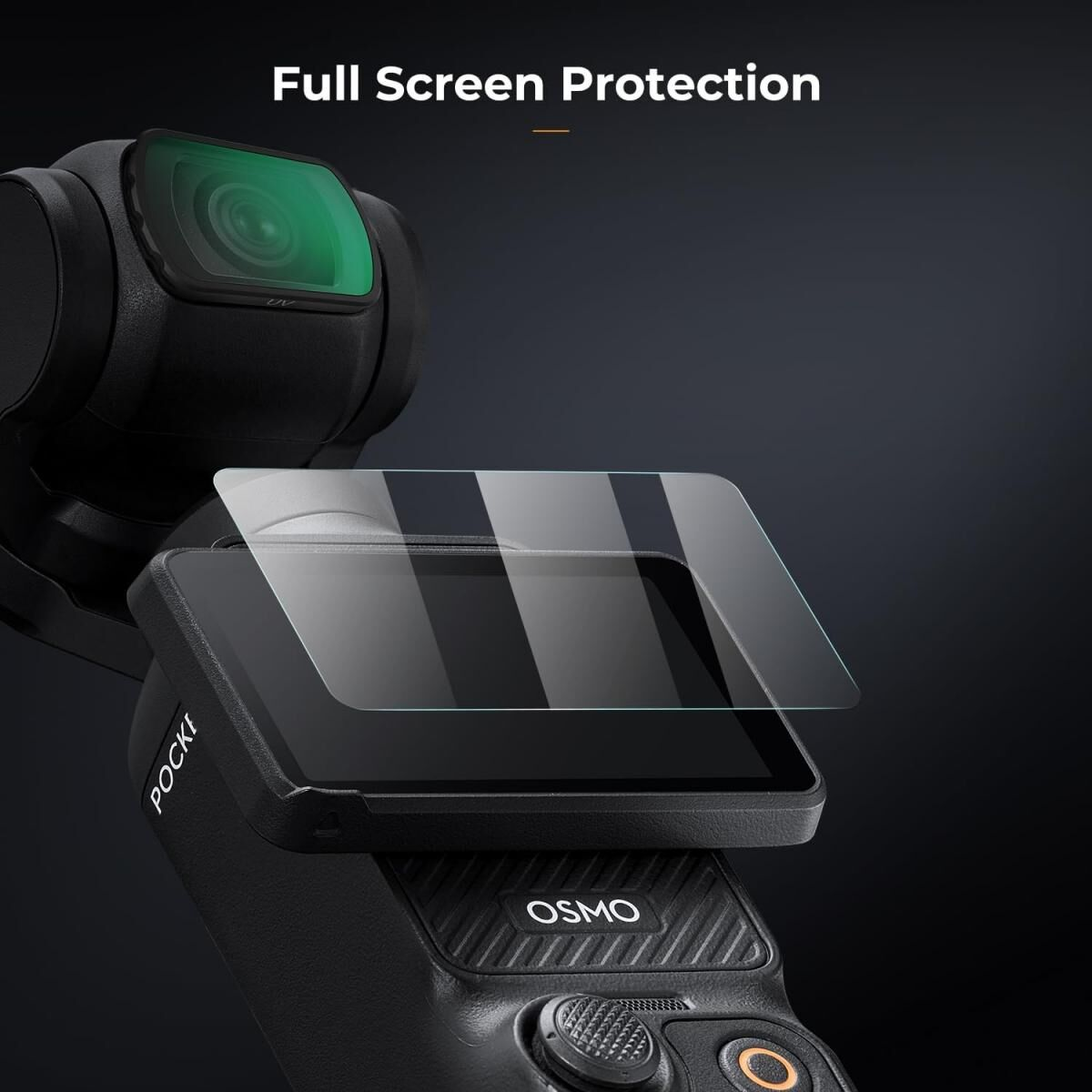 K&F Concept Osmo Pocket 4 için Filtre Seti (UV/CPL/ND2-32 ND32-512)