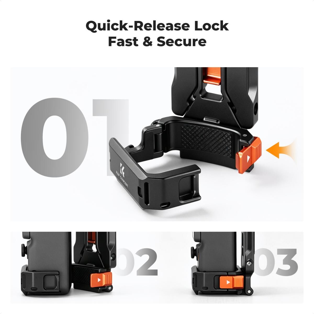 K&F Concept Osmo Pocket 4 için Manyetik Genişleme Çerçevesi