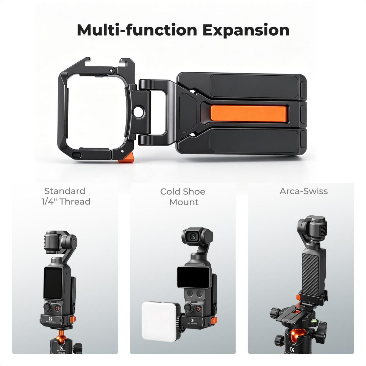 K&F Concept Osmo Pocket 4 için Manyetik Genişleme Çerçevesi