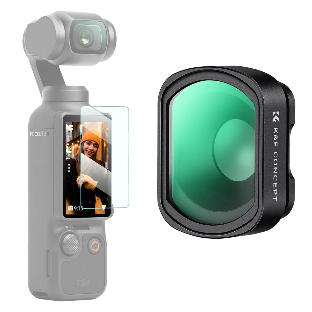 K&F Concept Osmo Pocket 4 Makro Lens (10X)