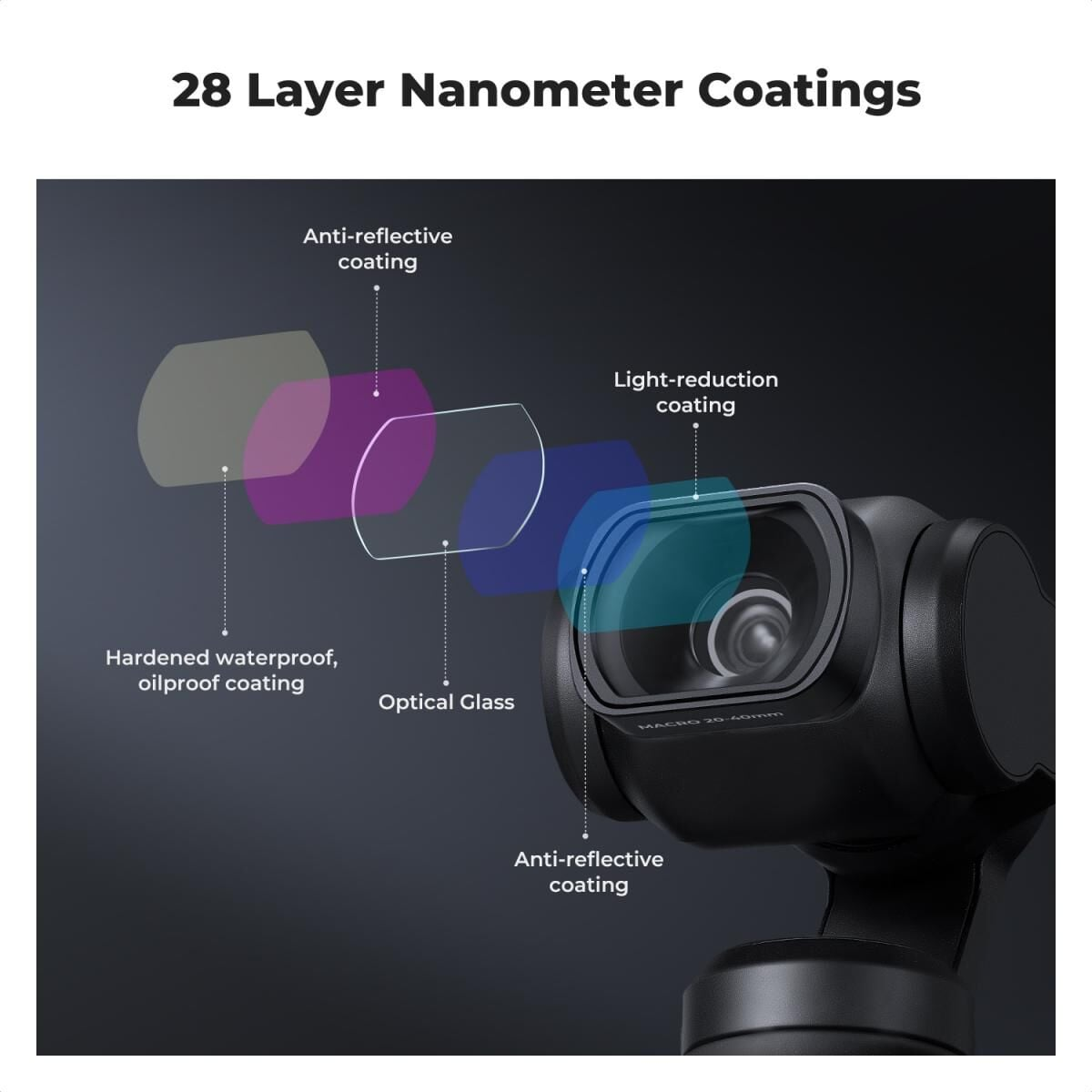K&F Concept Osmo Pocket 4 Makro Lens (10X)
