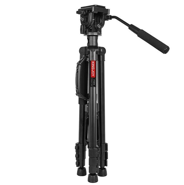 Kingjoy VT-890H6 Video Kamera için Deve Boyu Tripod