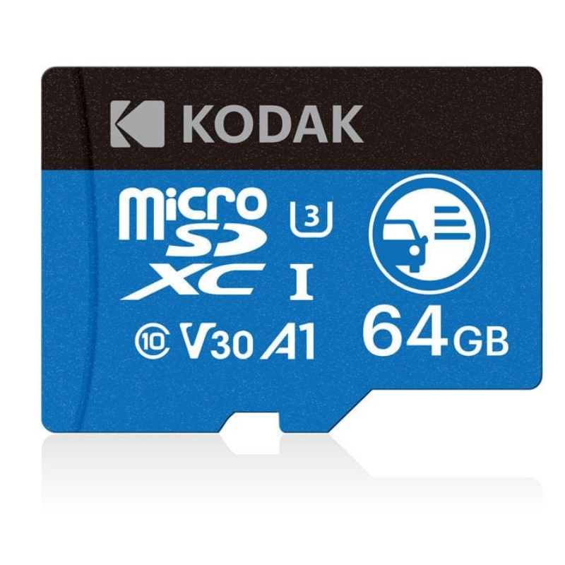 Kodak 64GB UHS-I U3/V30/A1 Araç Kamerası İçin Micro SD Kart KD360 