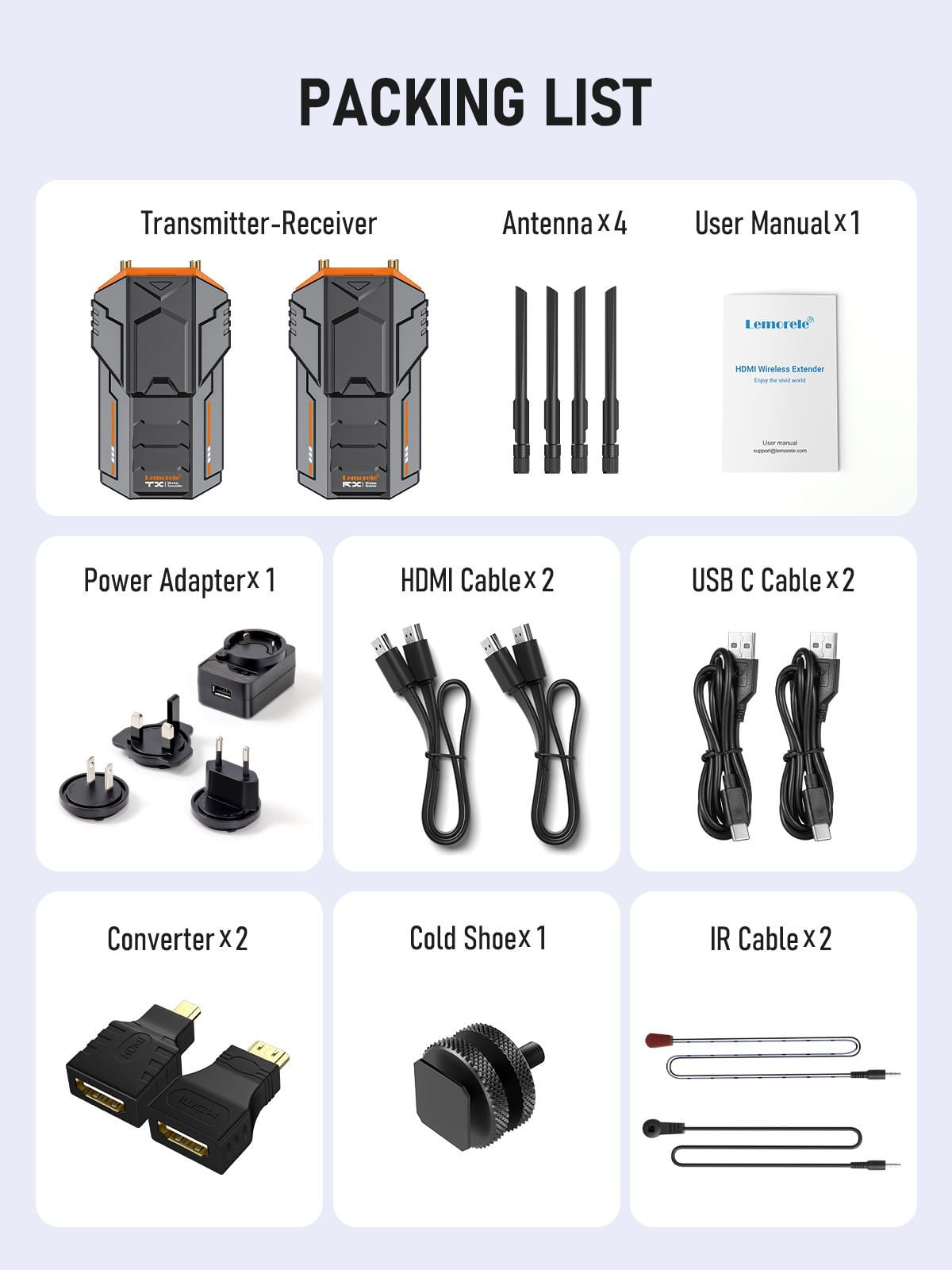 Lemorele R100 Wireless Görüntü Aktarıcı