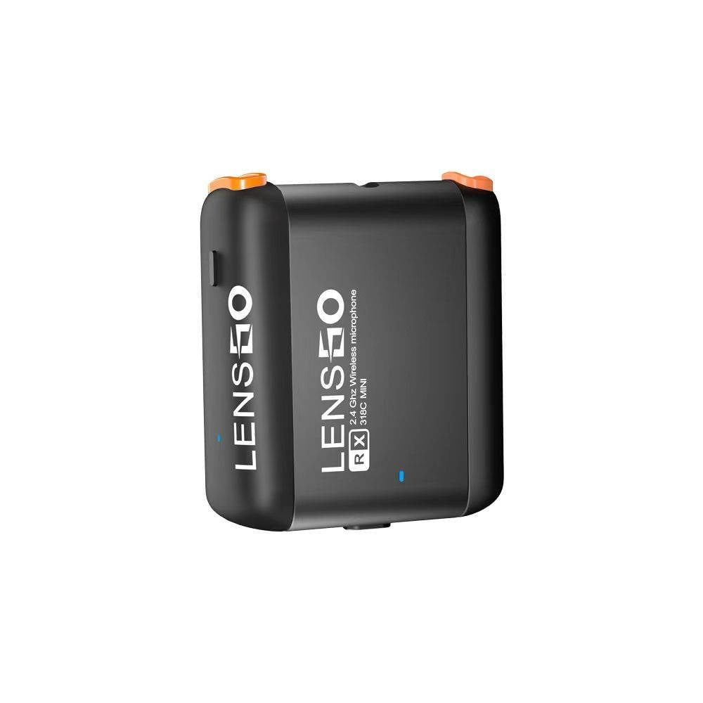 LENSGO 318C Mini İkili Kablosuz Yaka Mikrofonu