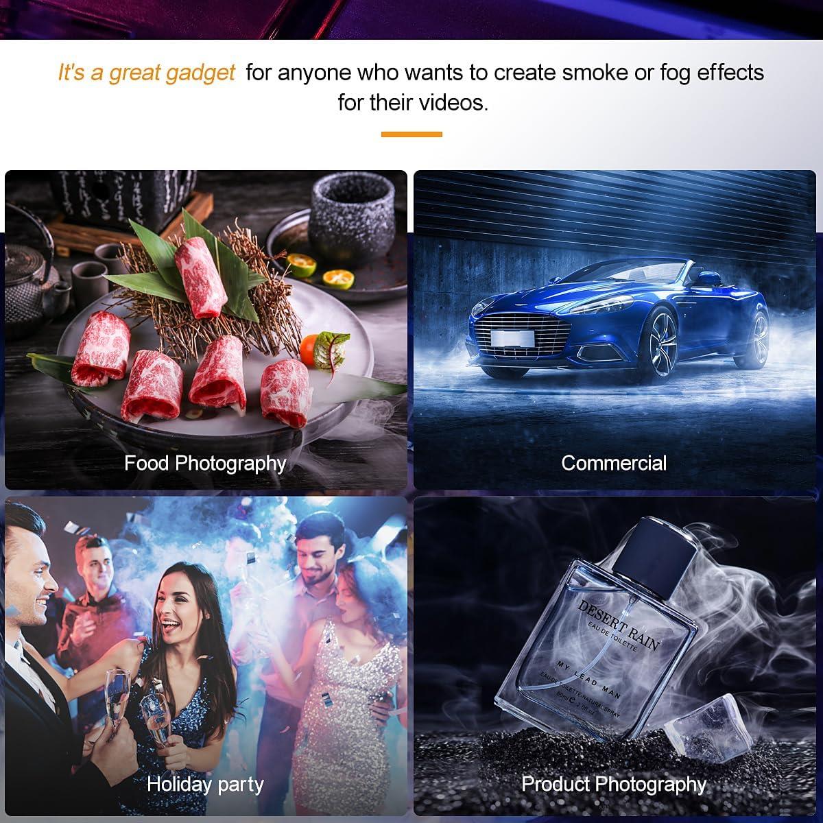 Lensgo Smoke GO All-in-One Handheld Fog Machine (30W)