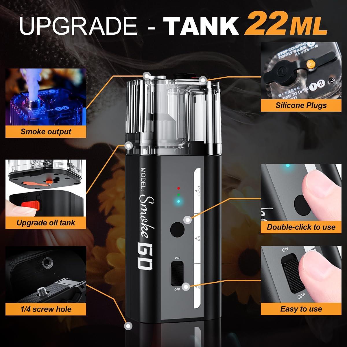 Lensgo Smoke GO All-in-One Handheld Fog Machine (30W)