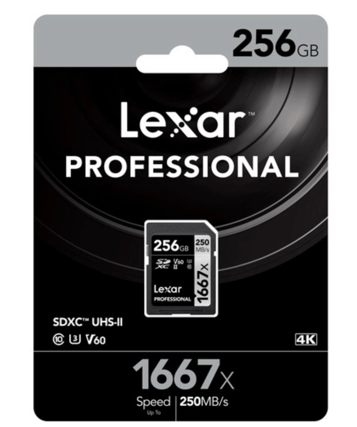 Lexar 256GB Professional 1667x SDXC UHS II Hafıza Kartı