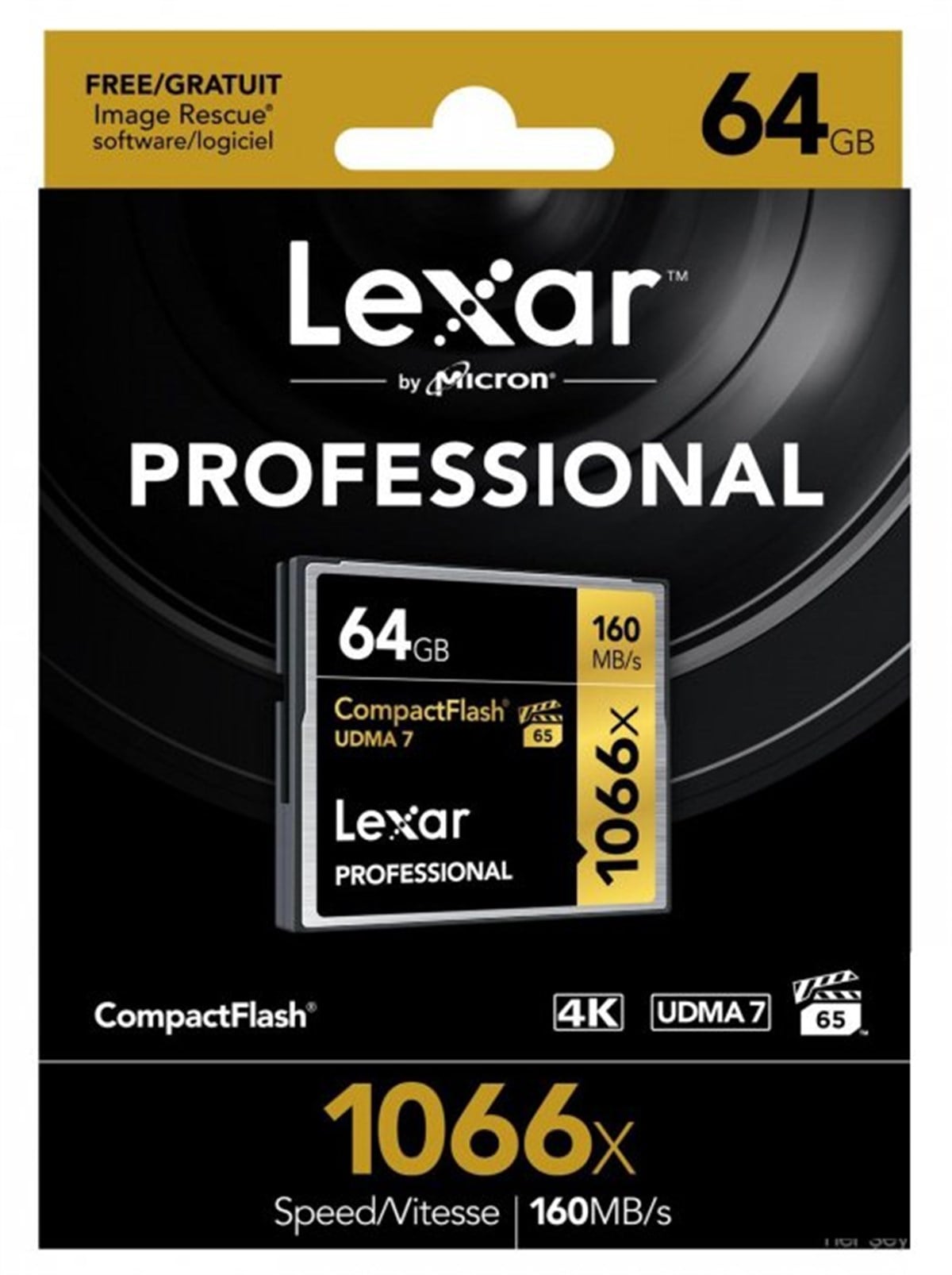Lexar 64GB Professional 1066x Compact Flash 160MB/sn Hafıza Kartı