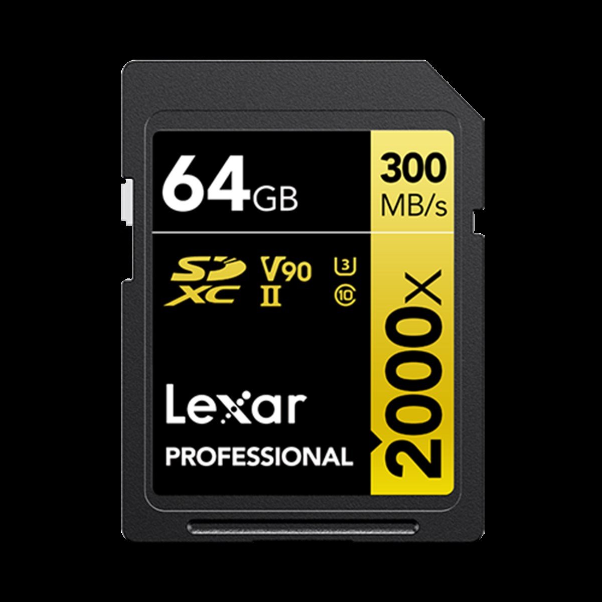 Lexar 64GB Professional 2000x SDXC UHS II Hafıza Kartı