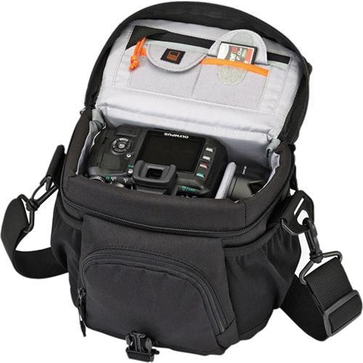 Lowepro Nova 140 AW II Kamera Omuz Çantası (Siyah)