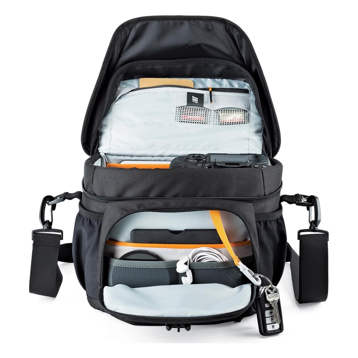 Lowepro Nova 180 AW II Kamera Omuz Çantası - Siyah
