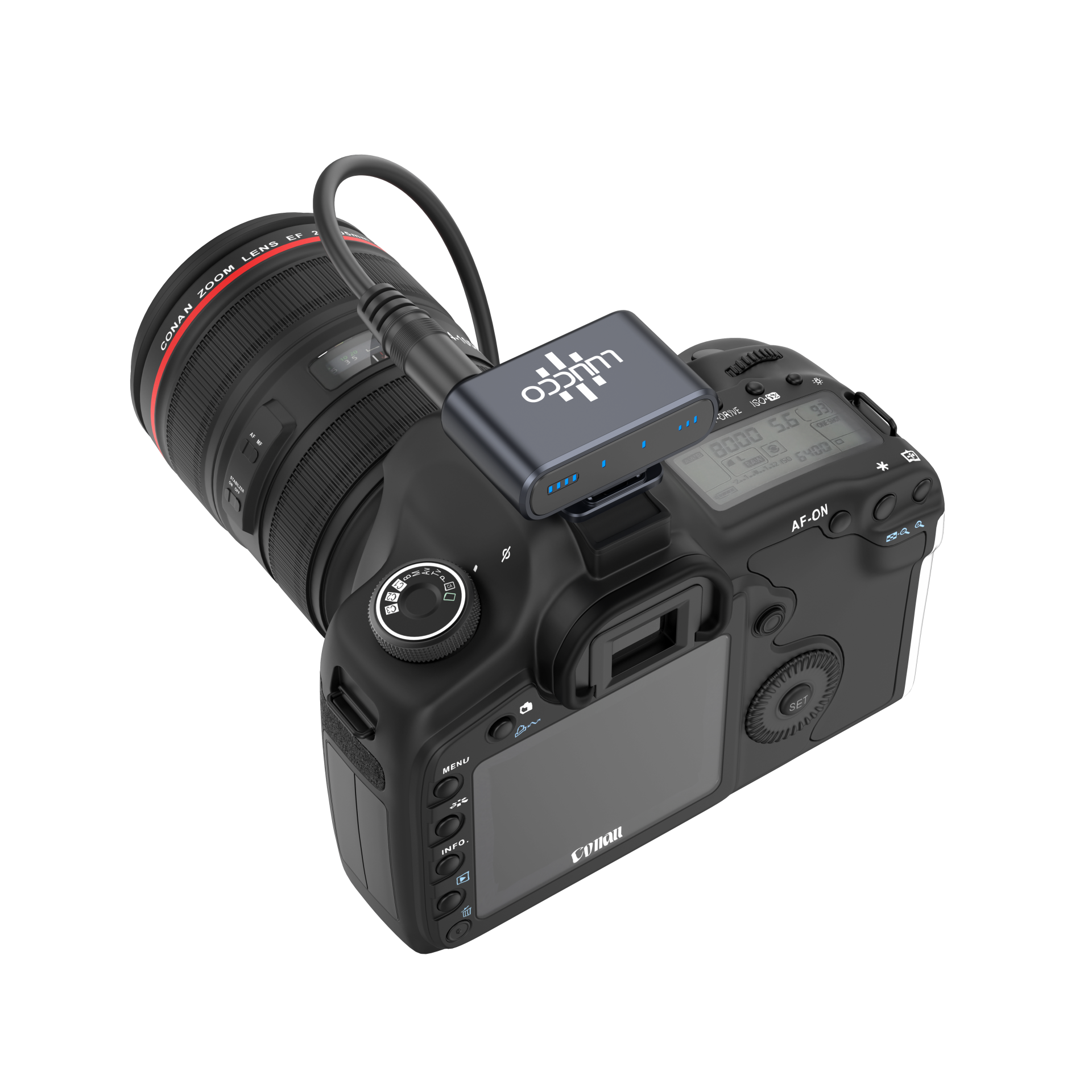 Luucco AirWave K2 Wireless Yaka Mikrofonu Combo