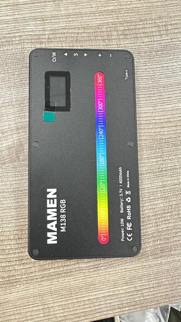 Mamen M138 140 led mini ışık