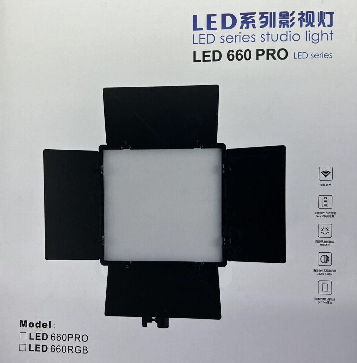 Mamen Panel Led Pro660 video youtuber çekim ışığı