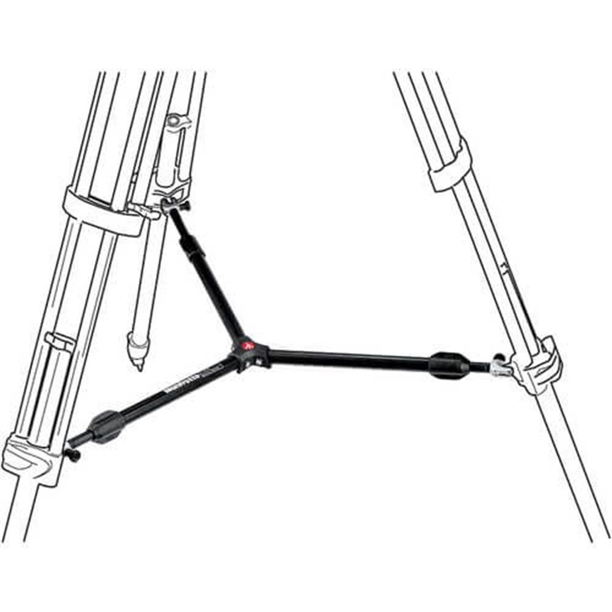 Manfrotto 531SPRB Mid-Level Spreader