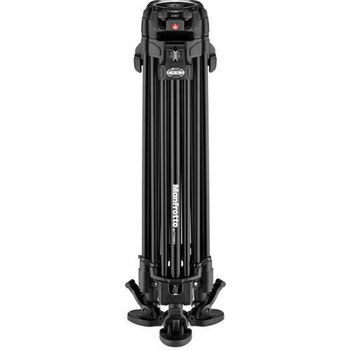 Manfrotto 608 Nitrotech Fluid Head with 645 Fast Twin Aluminum Tripod System and Bag (MVK608TWINFA)