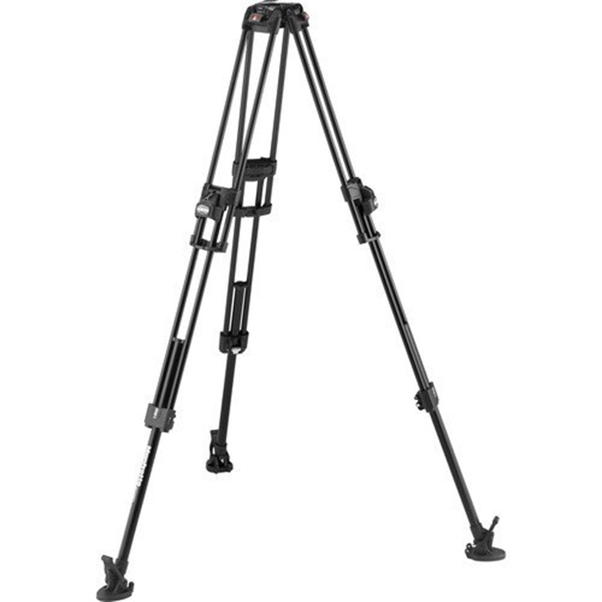 Manfrotto 608 Nitrotech Fluid Head with 645 Fast Twin Aluminum Tripod System and Bag (MVK608TWINFA)