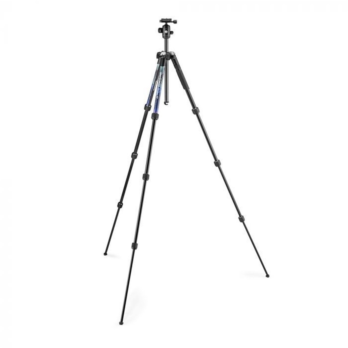 Manfrotto Element MII Alimünyum Ters Katlanır Tripod Mavi (MKELMII4BL-BH)