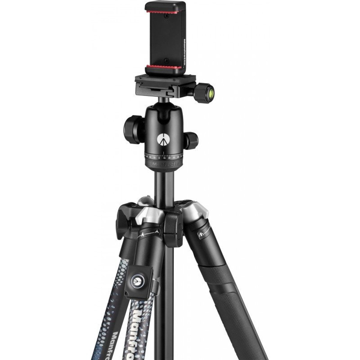 Manfrotto Element MII Alimünyum Ters Katlanır Tripod + Mobil Remote Siyah (MKELMII4BMB-BH)