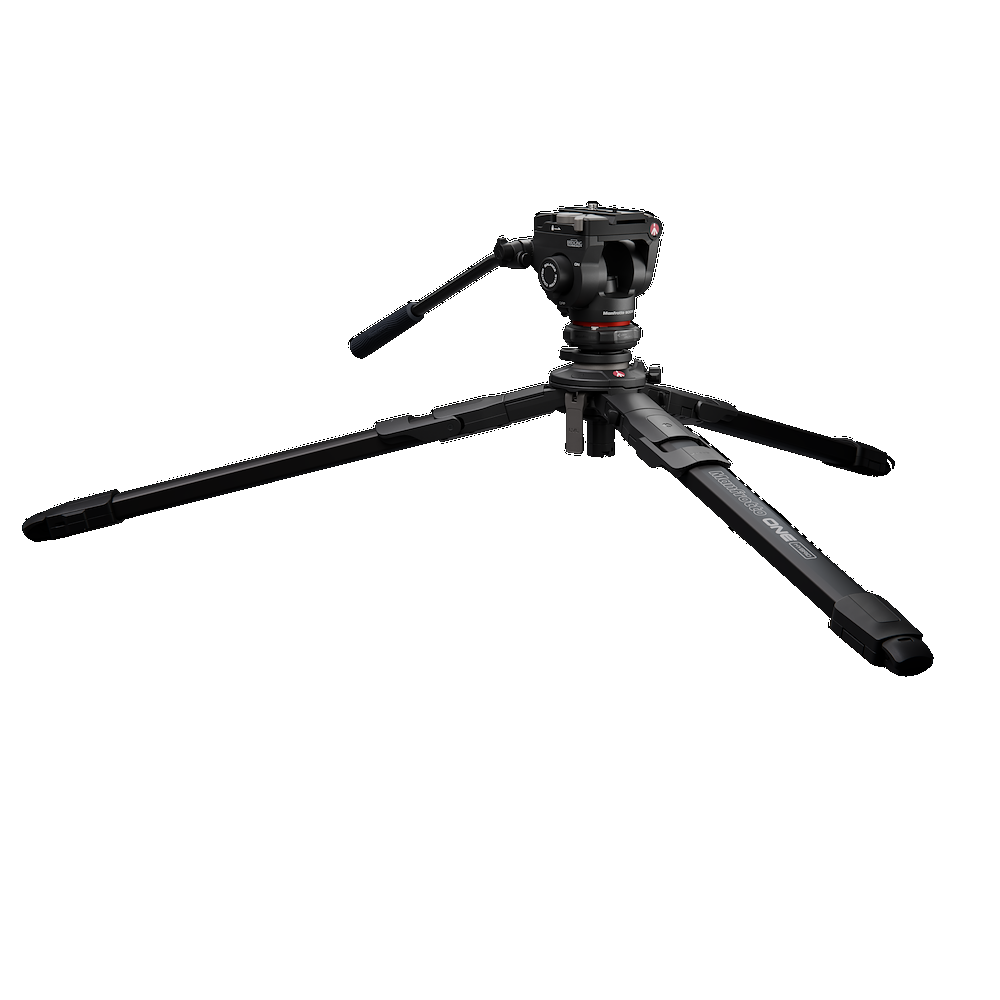 Manfrotto MKONEA-500X ONE Alu with 500X Fluid head Video Tripod