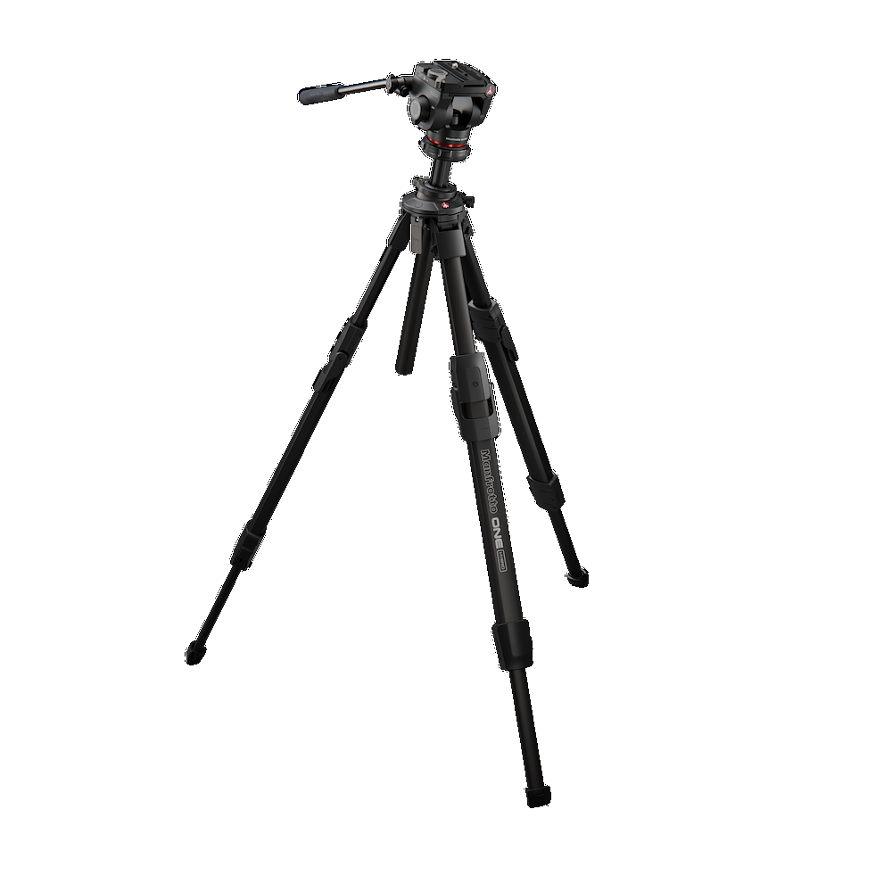 Manfrotto MKONEA-500X ONE Alu with 500X Fluid head Video Tripod