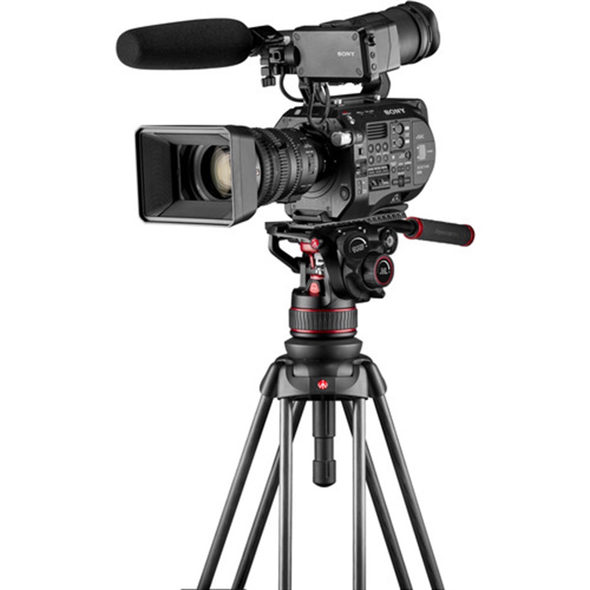 Manfrotto Nitrotech 612 & Alu Twin GS Video Tripod (MVK612TWINGA)