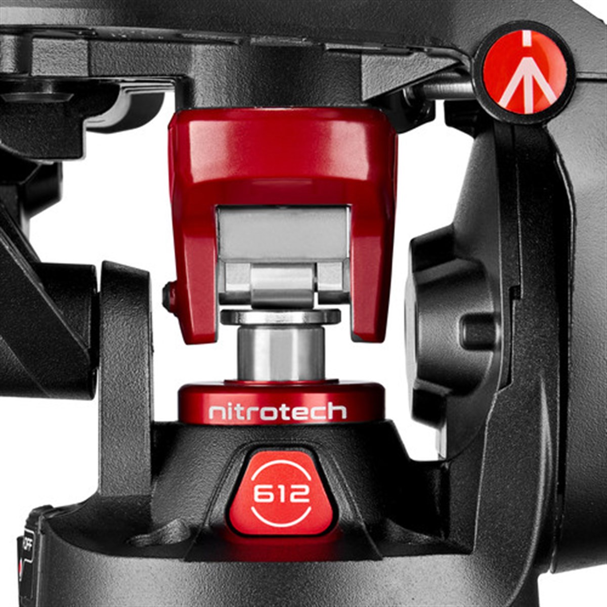 Manfrotto Nitrotech 612 & Alu Twin GS Video Tripod (MVK612TWINGA)