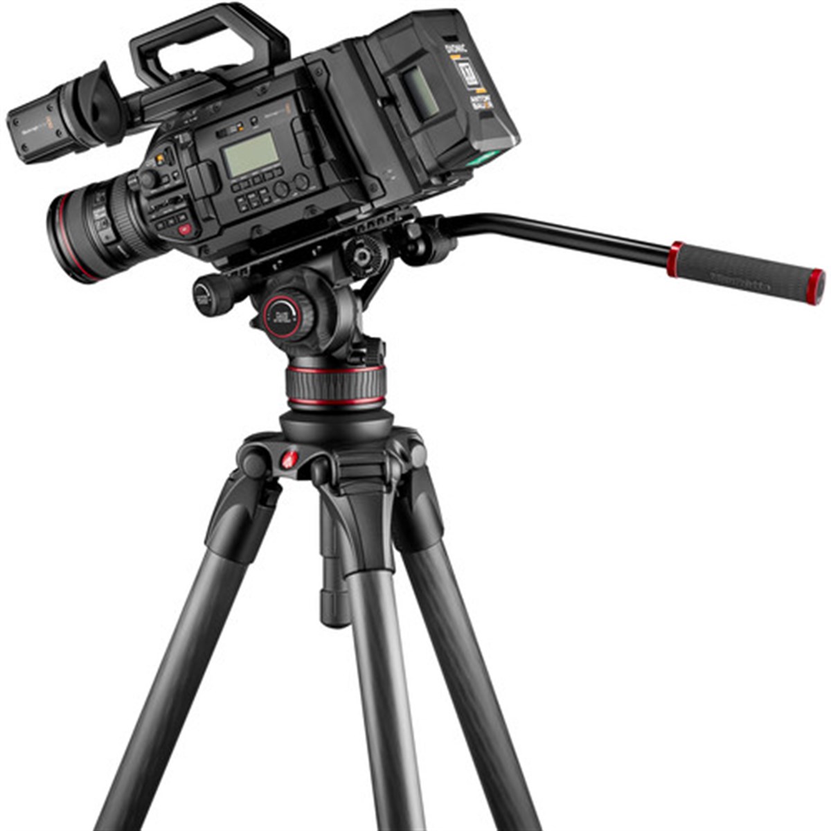 Manfrotto Nitrotech 612 & Alu Twin GS Video Tripod (MVK612TWINGA)