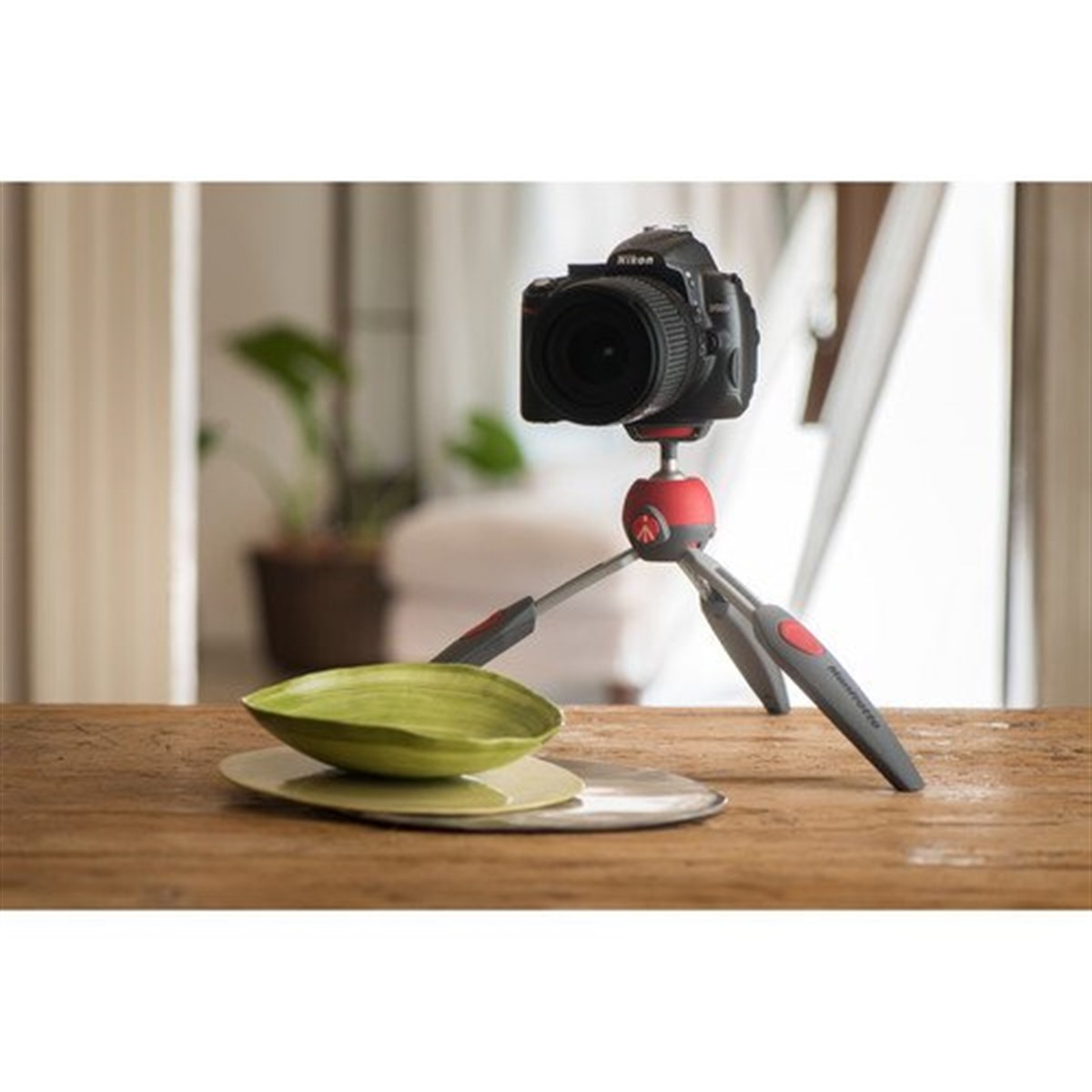 Manfrotto Pixi Evo Mini Tripod (Kırmızı)