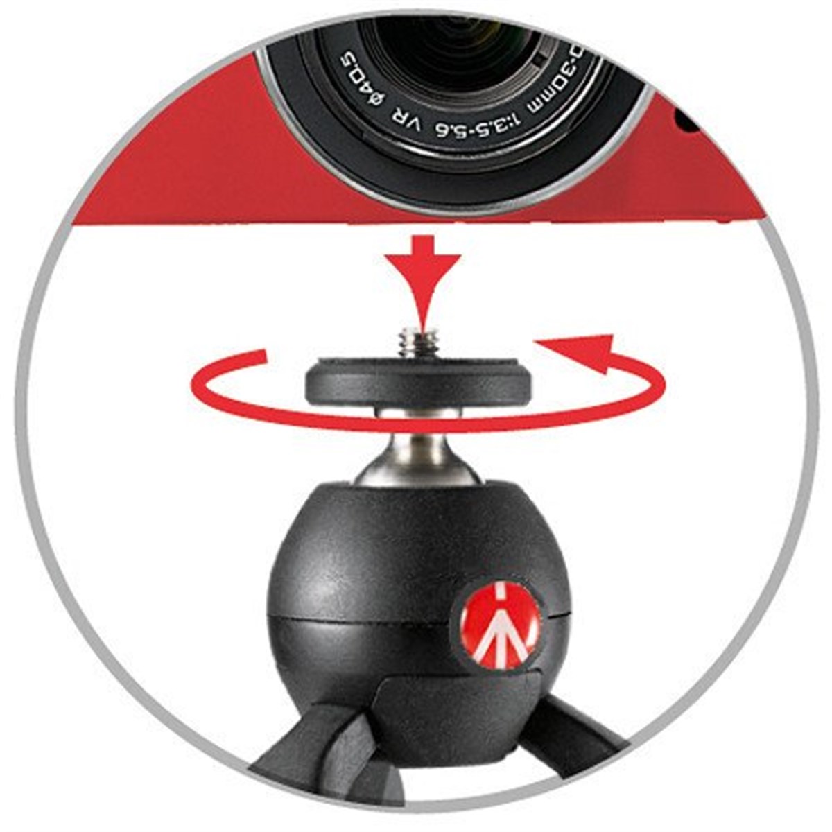 Manfrotto Pixi Mini Tripod (Siyah)