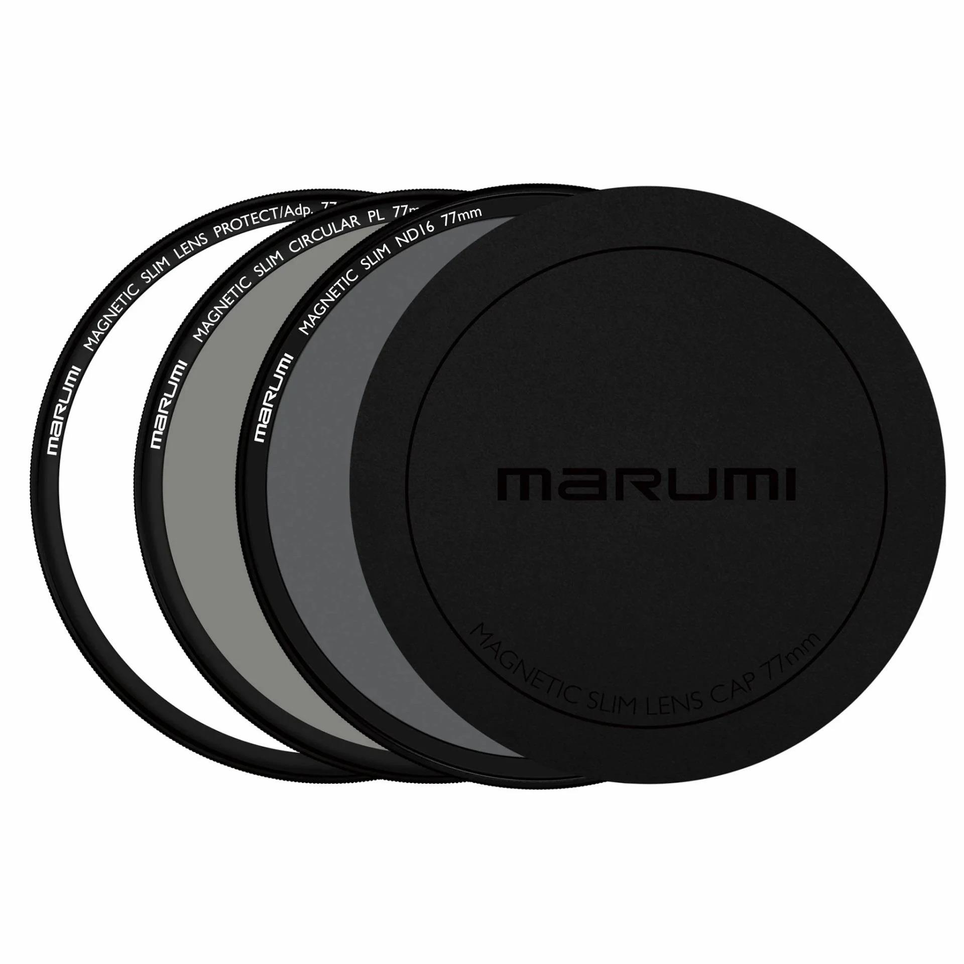 Marumi Magnetic Slim Basic Kit 77mm Filtre