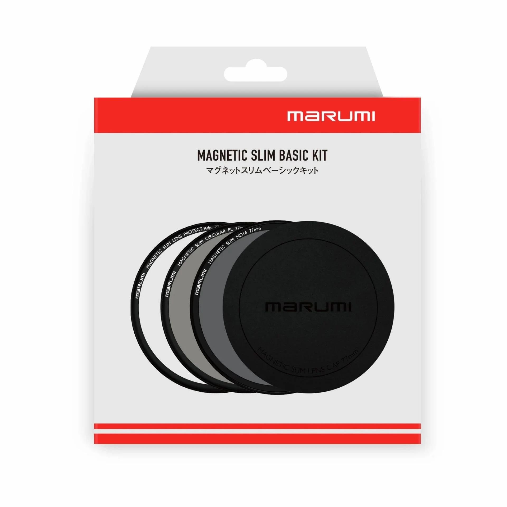 Marumi Magnetic Slim Basic Kit 77mm Filtre