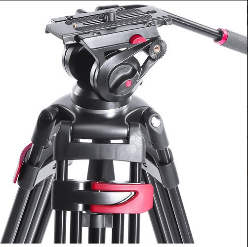 Miliboo MTT602A Profesyonel Alüminyum Video Tripod