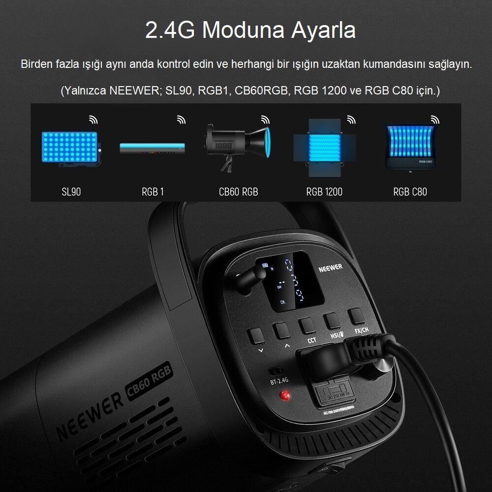 Neewer CB60 RGB LED Işık