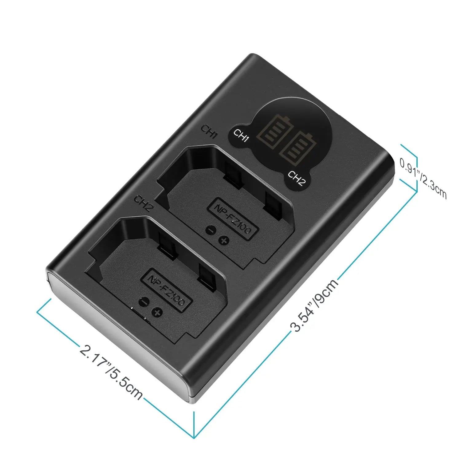 Neewer Dual USB Charger (Sony NP-FZ100 Uyumlu İkili Şarj Cihazı)