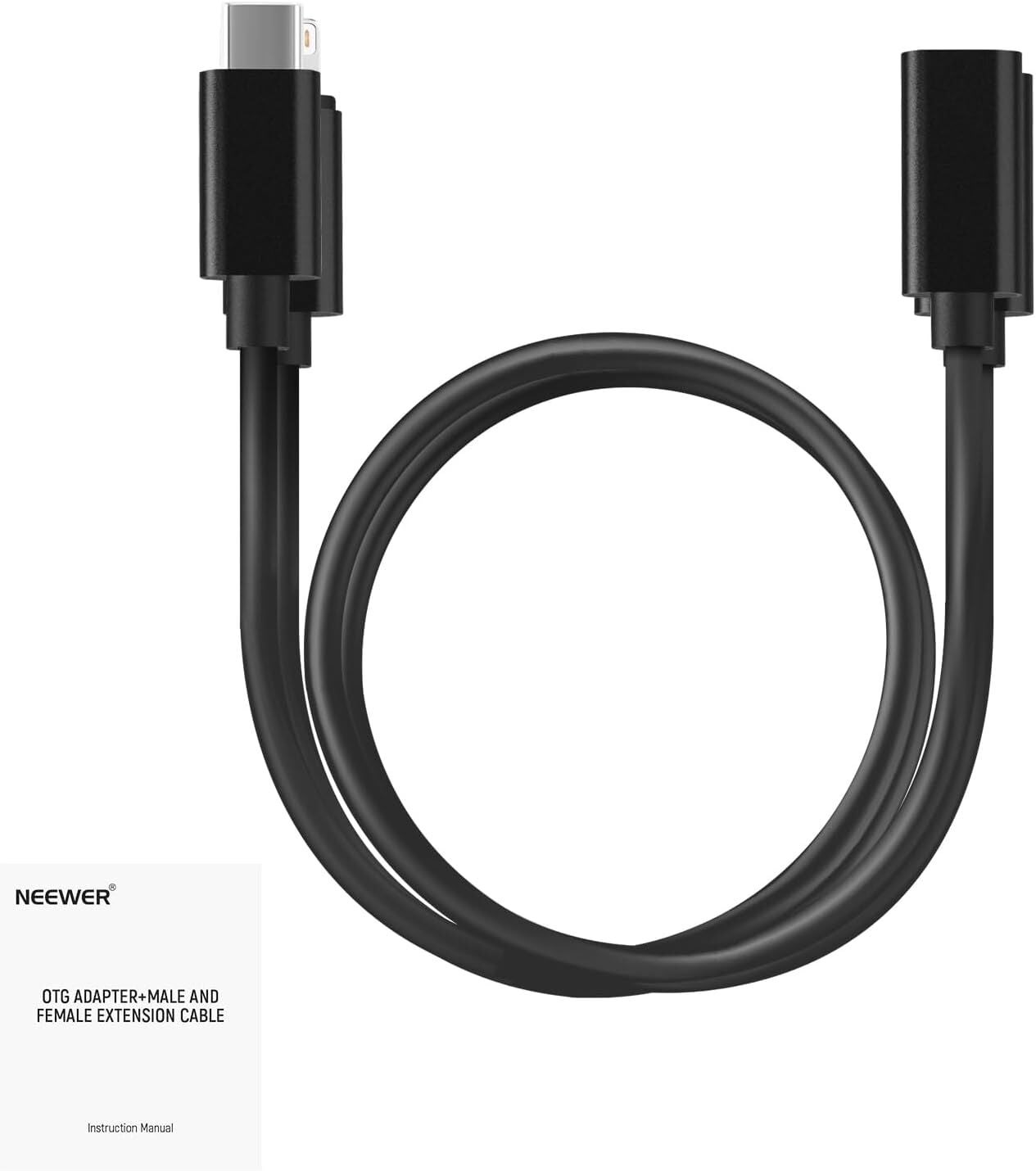 NEEWER LM7 2'li OTG Adaptör Kablo Seti USB-C / iOS