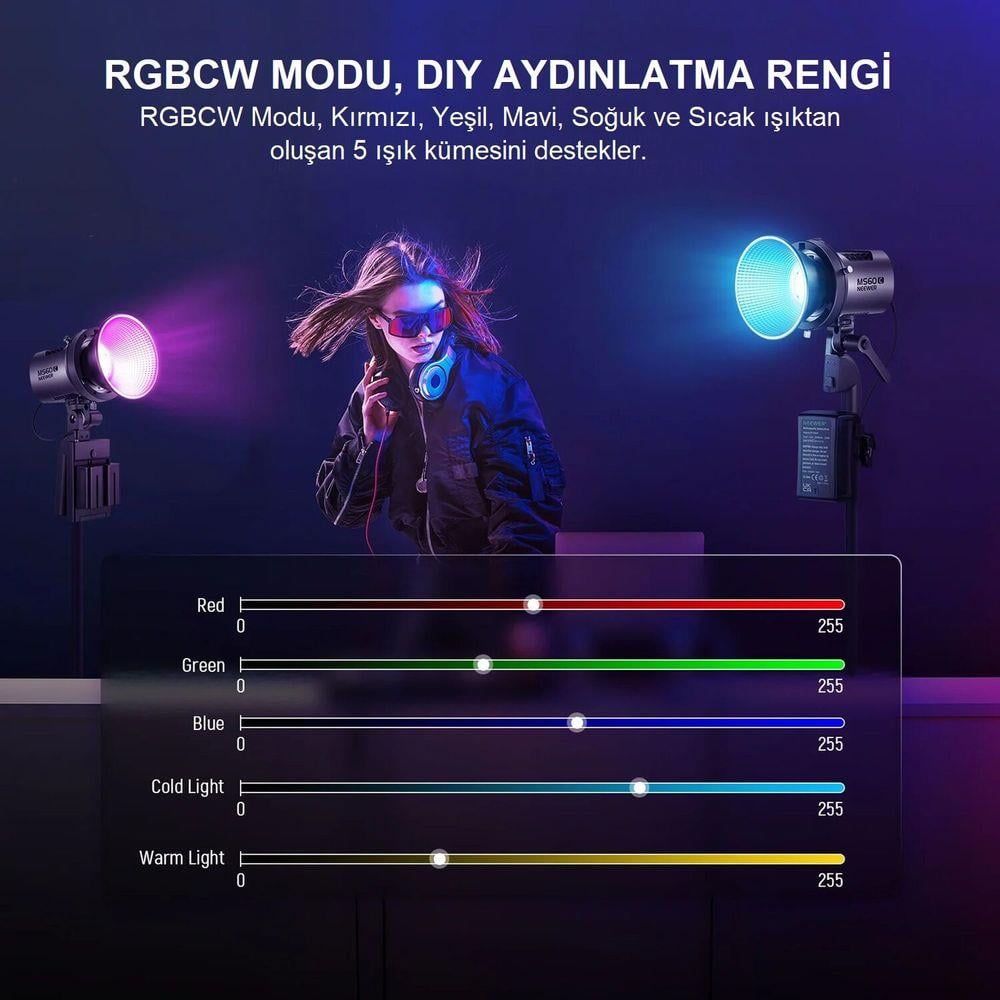 Neewer MS60C RGB LED Işık