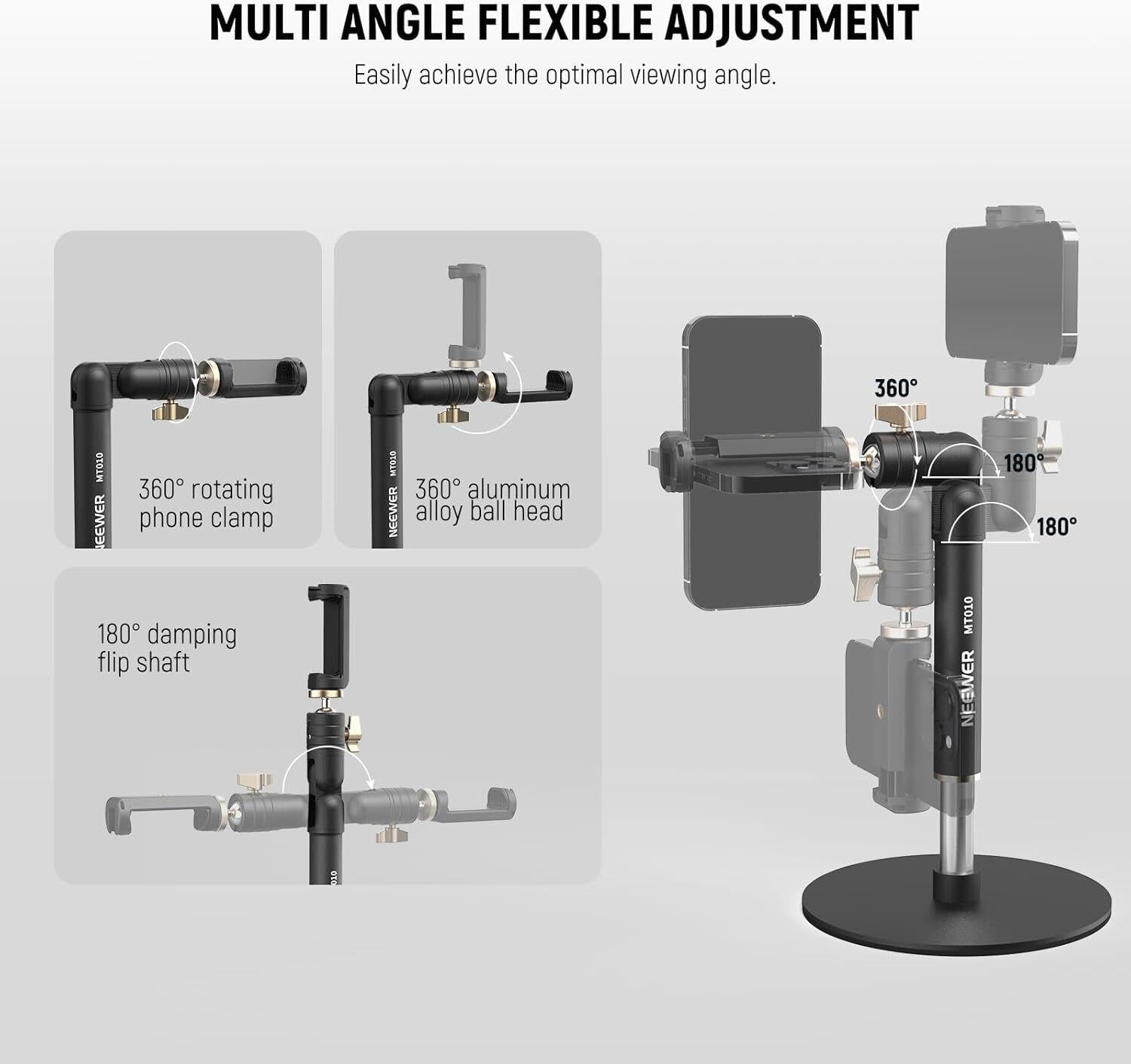 NEEWER MT010 Masaüstü Telefon Standı
