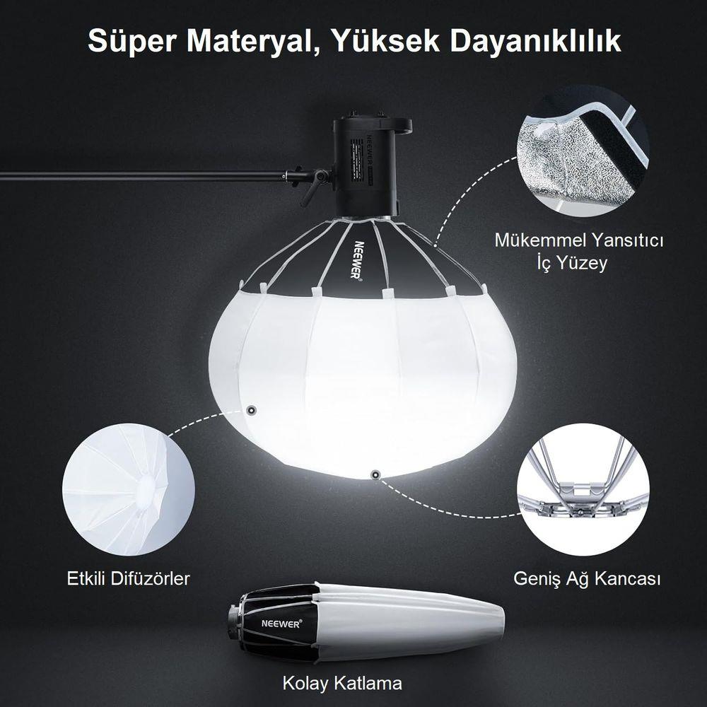 NEEWER NS90L Hızlı Kurulan 90cm Fener Softbox