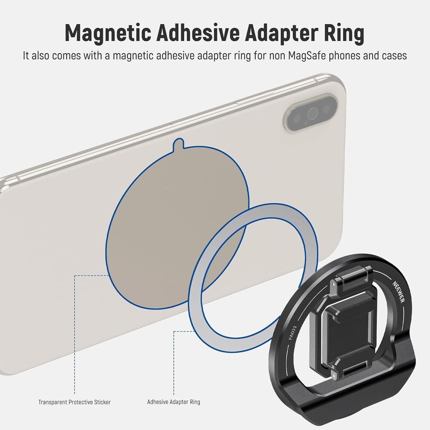 NEEWER PA031 Laptop MagsafeTutucu & Coldshoe Mount