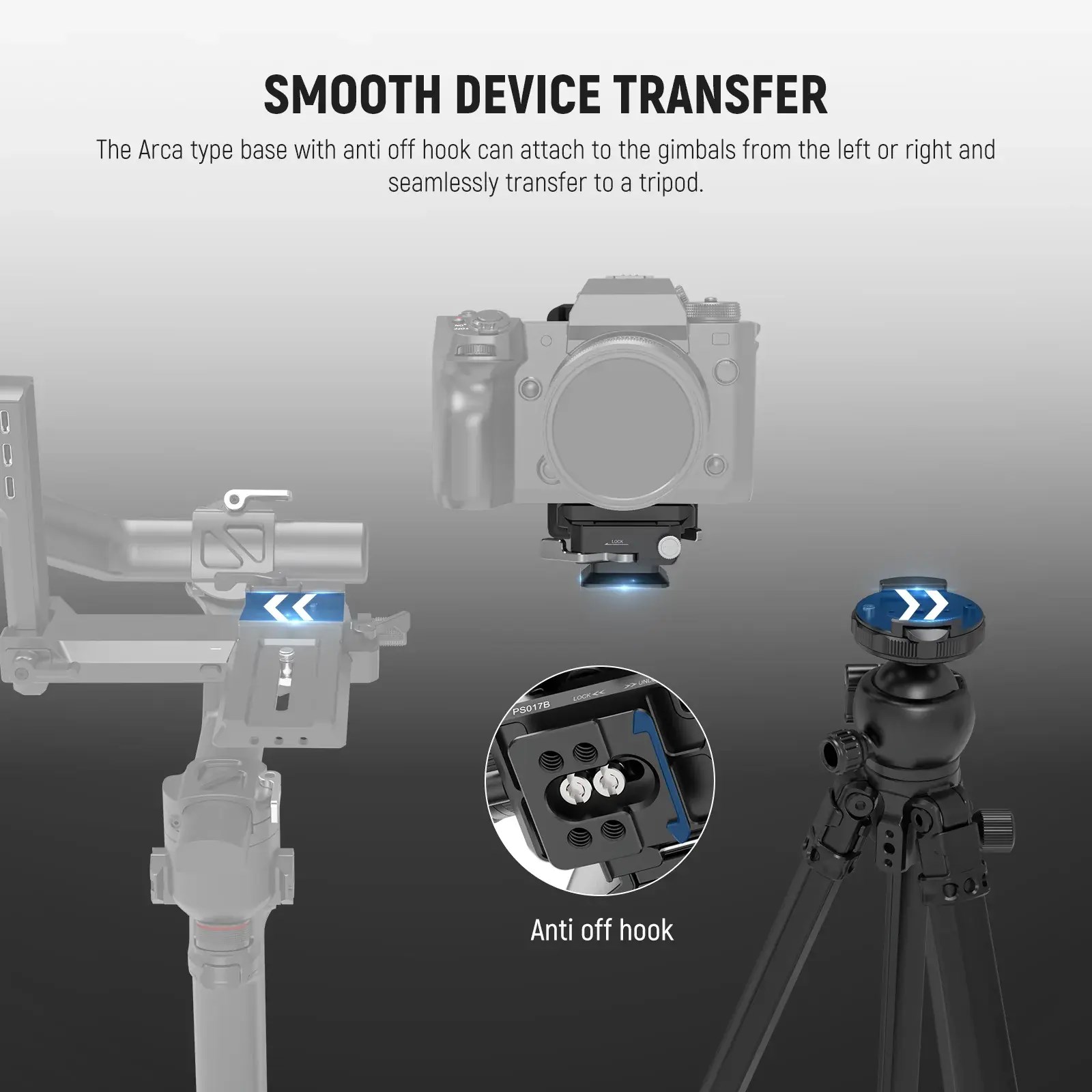 Neewer PS017B Profesyonel V-Mount Batarya Plakası