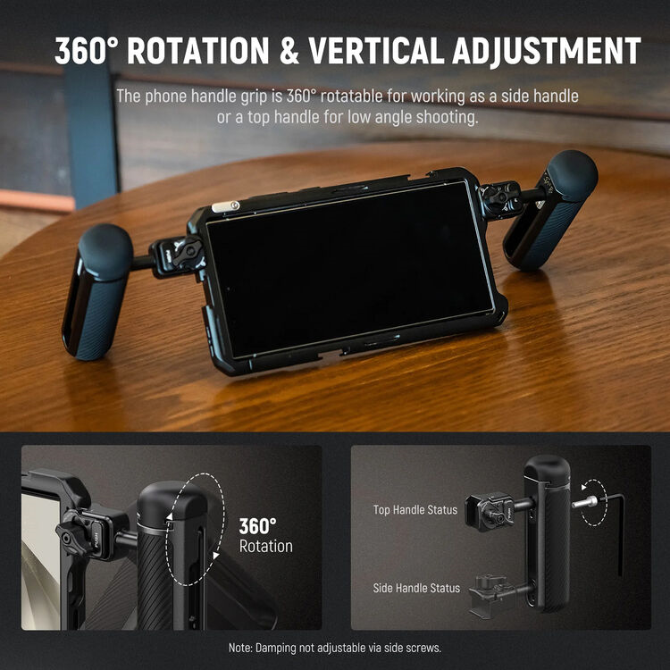 Neewer Quick Release Side Handle (Black)