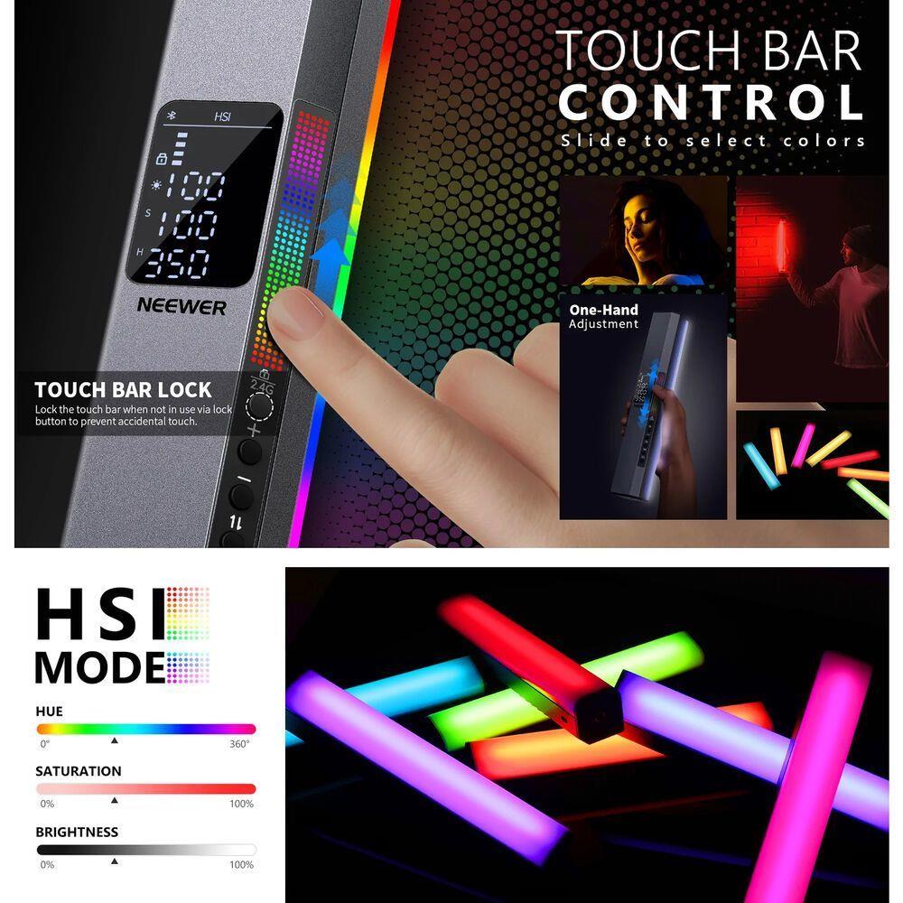 Neewer RGB1 Manyetik El Tipi LED Işık Tüpü