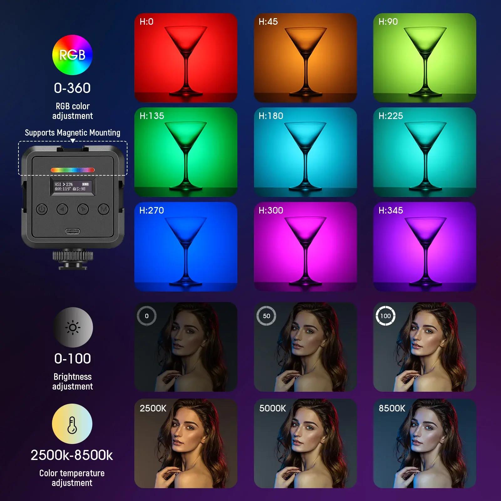 NEEWER RGB61 RGB Mini Mobil Video Işığı