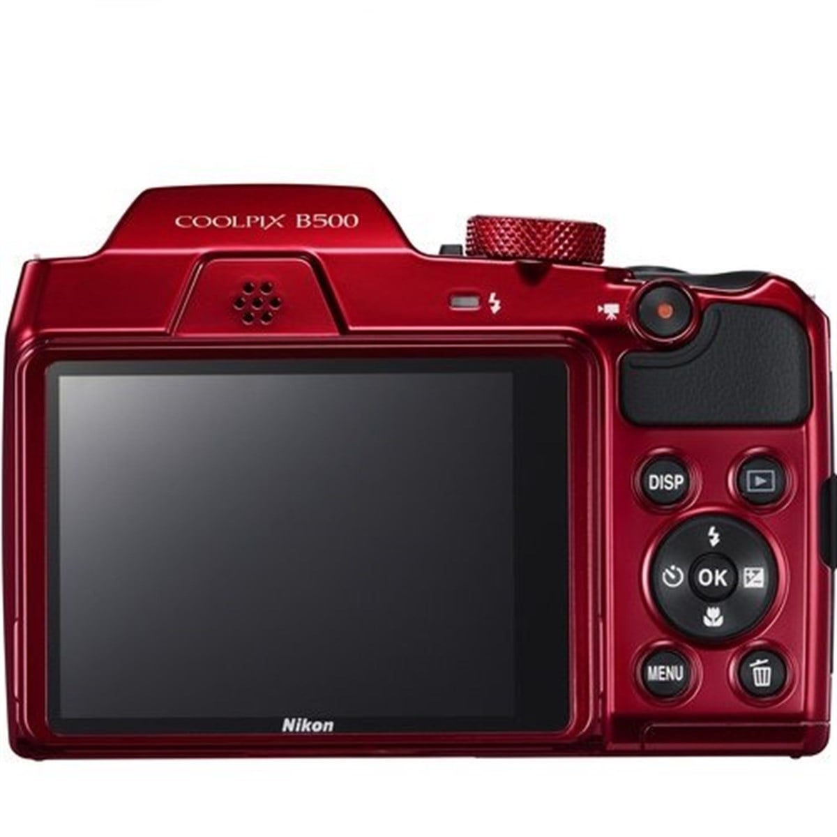 Nikon Coolpix B500 Fotoğraf Makinesi (Kırmızı)