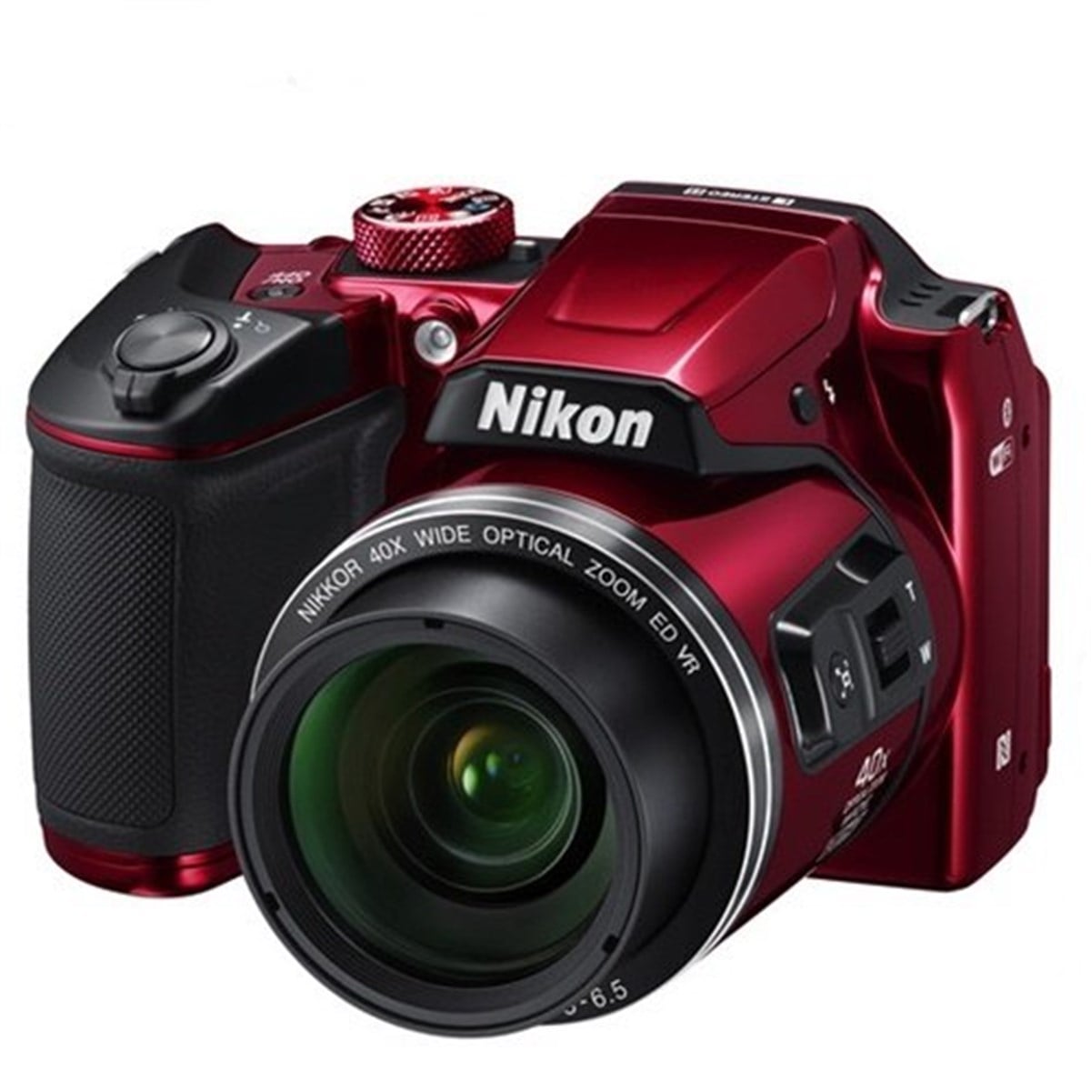 Nikon Coolpix B500 Fotoğraf Makinesi (Kırmızı)