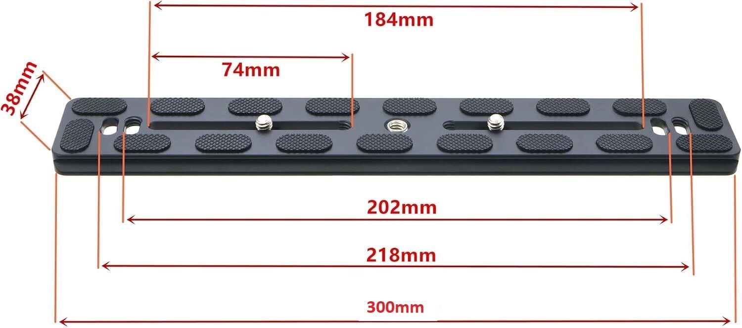 OEM PU-300  30cm Arca Swiss Uyumlu Hızlı Çıkarma Plakası