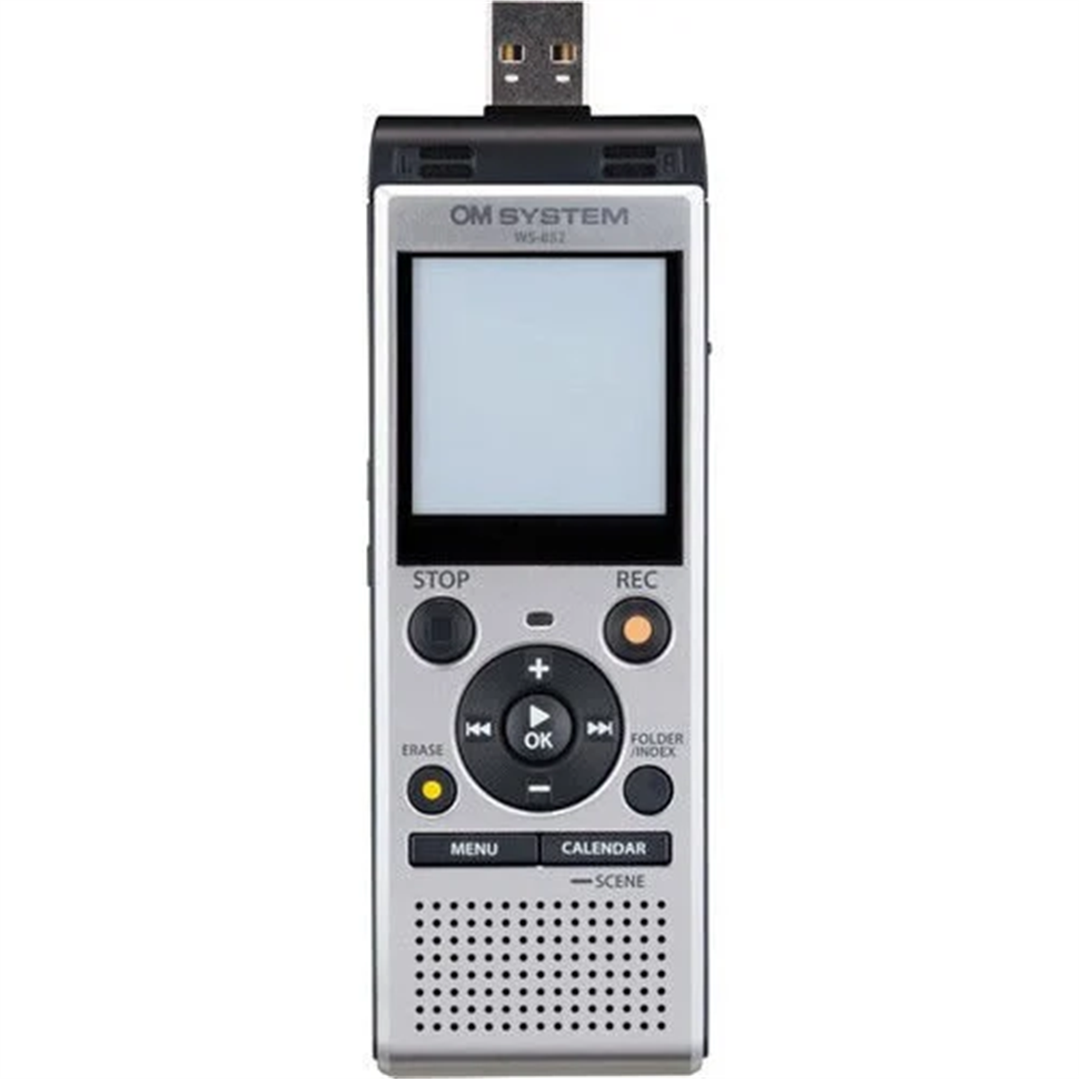 OM System WS-882 Digital Voice Recorder Silver ( 4gb)